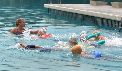 113 Kinder am Kids Triathlon im Weyerli