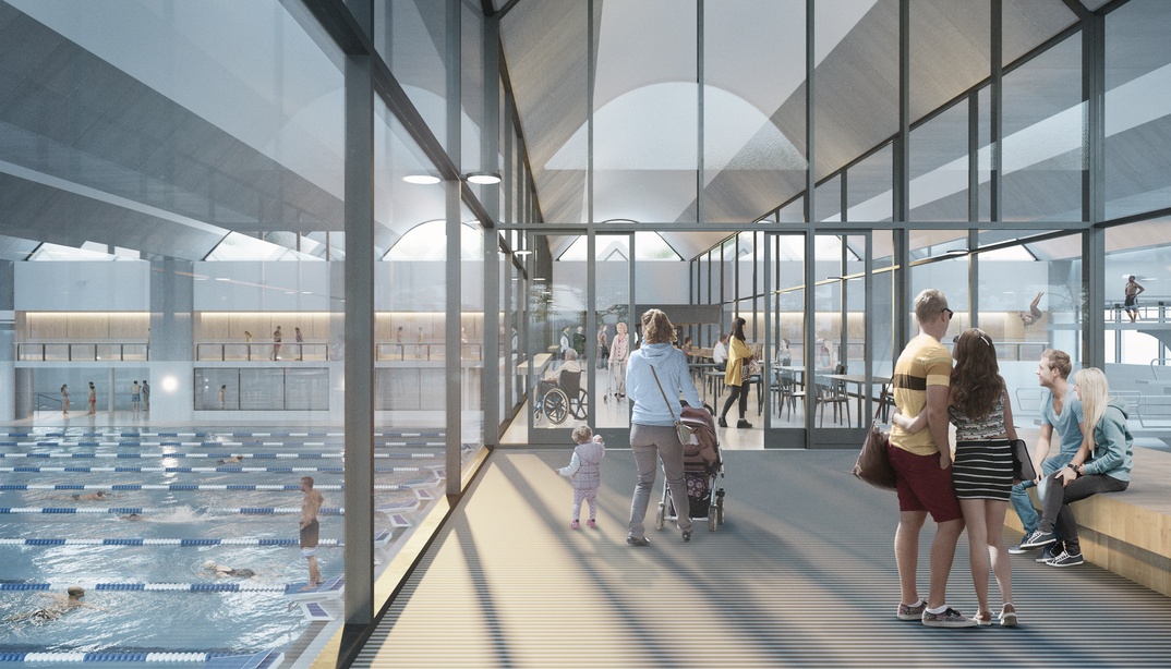 Arbeiten Sie mit in Berns grösster Schwimmhalle