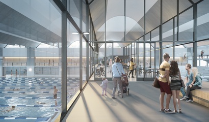 Arbeiten Sie mit in Berns grösster Schwimmhalle