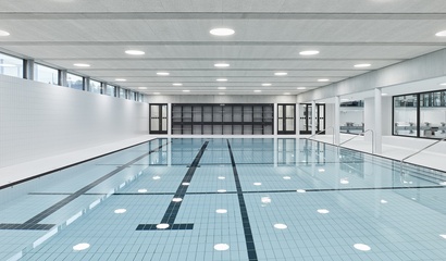 Becken in der Schwimmhalle Neufeld teilweise geschlossen