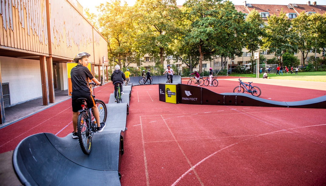 Die Velo Skills Schul-Tour ist wieder «on tour»