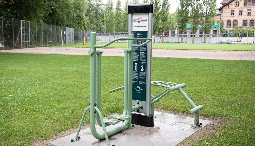 Freilufttraining im Marzili