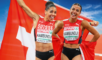 Herzliche Gratulation Mujinga und Ditaji Kambundji
