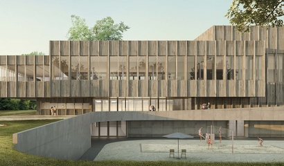 Neubau Hallenbad Weyermannshaus