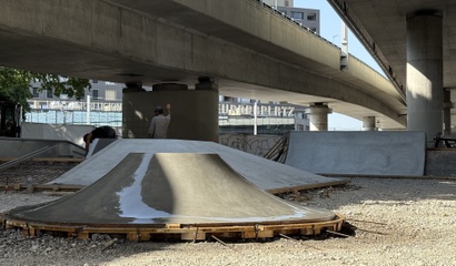 Baustelle Skateanlage Europaplatz Süd