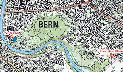 Orientierungslauf durch die Stadt