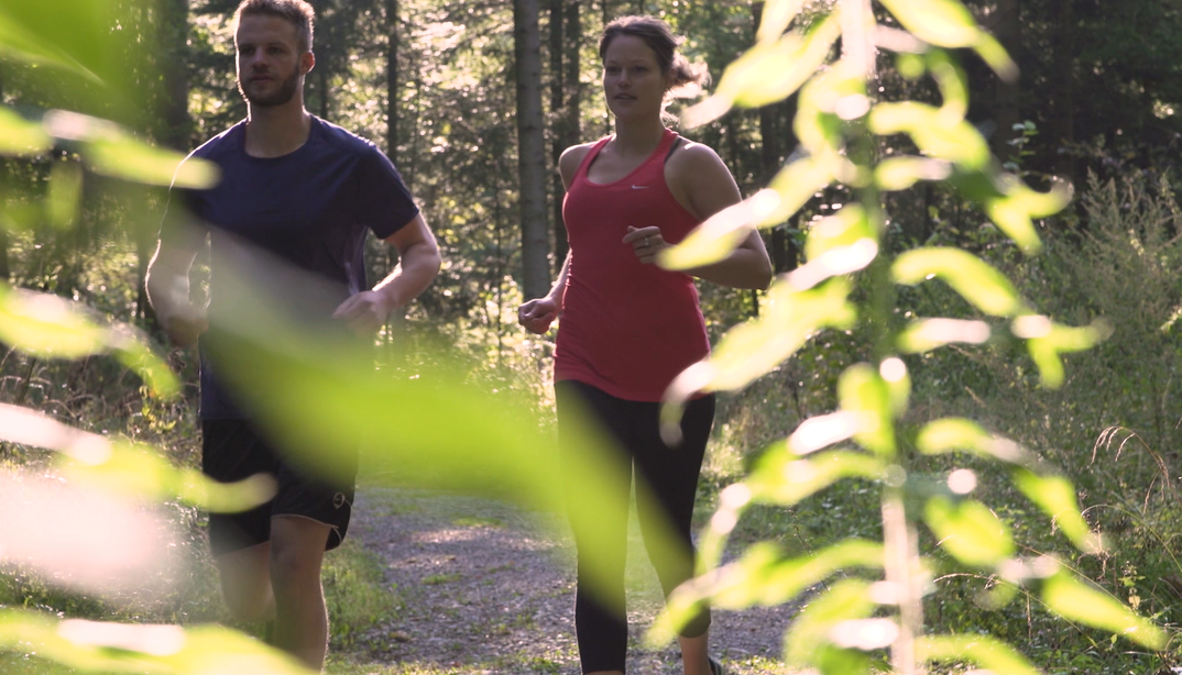 Outdoorsport in der Stadt Bern