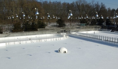 Schliessung Publikumsfeld Eisbahn Weyermannshaus