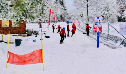 Schneespass im Weyerli