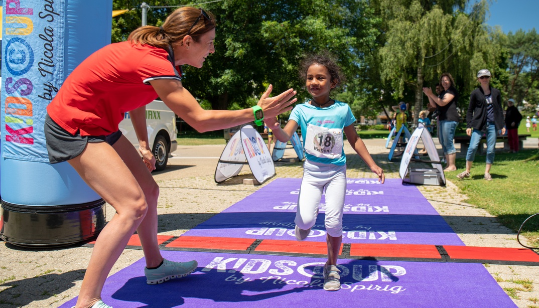 Spass-Triathlon für Kids