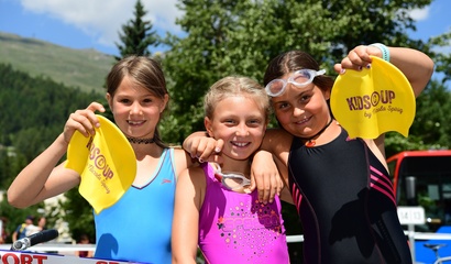 Spass-Triathlon für Kids