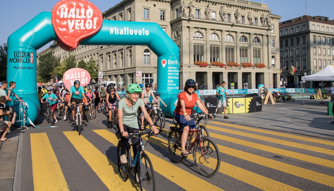 Velofestival «Hallo Velo!» rollt los