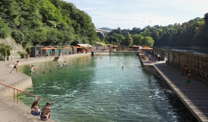 Visualisierung Freibad Lorraine