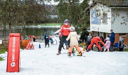 Schneespass im Weyerli