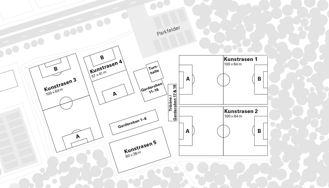 Übersichtsplan Sportplatz Bodenweid